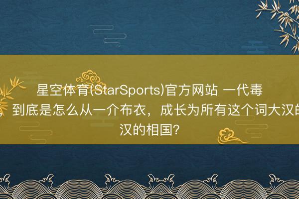 星空体育(StarSports)官方网站 一代毒士陈平，到底是怎么从一介布衣，成长为所有这个词大汉的相国？